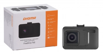 Видеорегистратор с радар-детектором Digma  Freedrive 740