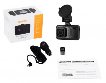 Видеорегистратор с радар-детектором Digma  Freedrive 740