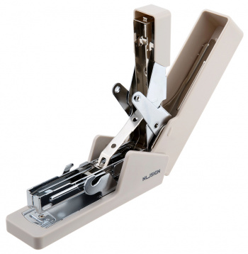 Степлер Deli ENS081GREY Nusign 24/6 26/6 (25листов) серый 100скоб коробка