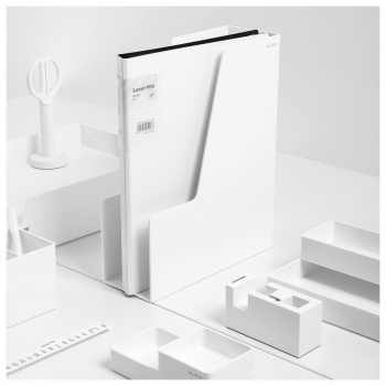 Лоток вертикальный Deli ENS022WHITE