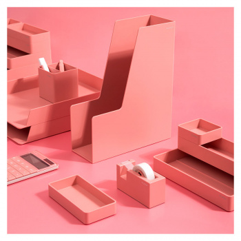 Лоток вертикальный Deli ENS022PINK