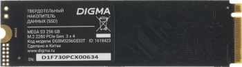Накопитель SSD Digma PCIe 3.0 x4 256GB DGSM3256GS33T
