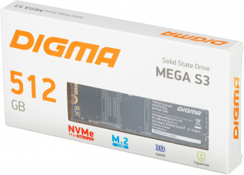 Накопитель SSD Digma PCI-E x4 512Gb DGSM3512GS33T