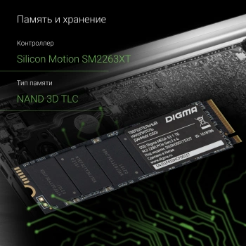 Накопитель SSD Digma PCIe 3.0 x4 1TB DGSM3001TS33T