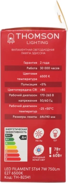 Лампа филам. Thomson Filament  TH-B2341