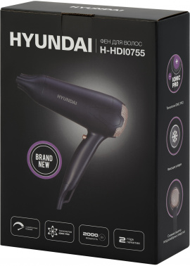 Фен Hyundai H-HDI0755