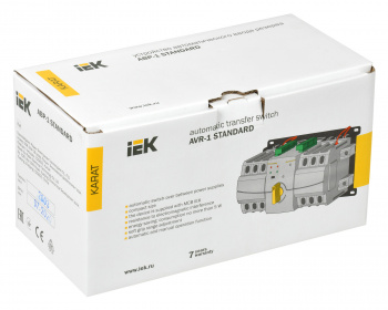 Выключатель автоматический IEK АВР-1 MAT10-063 63A 3П (упак.:1шт)