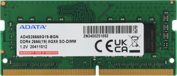 Память DDR4 8GB 2666MHz A-Data  AD4S26668G19-BGN
