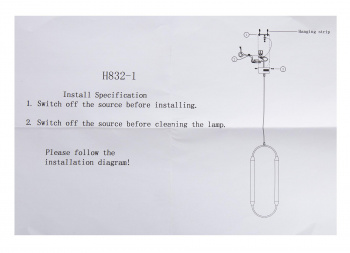 Светильник Hiper Chris  H832-1