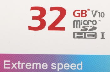 Флеш карта microSDHC 32GB Hikvision  HS-TF-C1(STD)/32G/Adapter