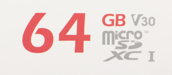 Флеш карта microSDXC 64GB Hikvision  HS-TF-C1(STD)/64G/Adapter