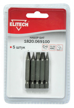 Набор бит Elitech 1820.069100