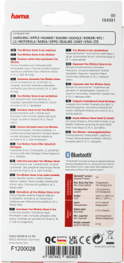 Гарнитура внутриканальные Hama Spirit Chop