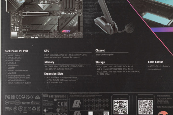 Материнская плата Asus ROG STRIX Z690-G GAMING WIFI