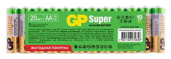 Батарея GP Super Alkaline 15A LR6