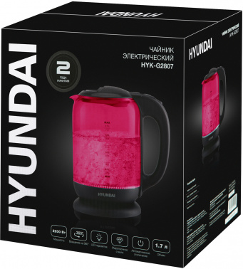 Чайник электрический Hyundai HYK-G4808