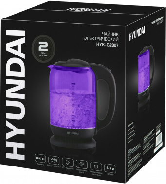 Чайник электрический Hyundai HYK-G5809