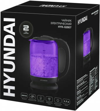 Чайник электрический Hyundai HYK-G5809