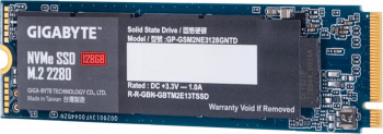 Накопитель SSD Gigabyte PCIe 3.0 x4 128GB GP-GSM2NE3128GNTD