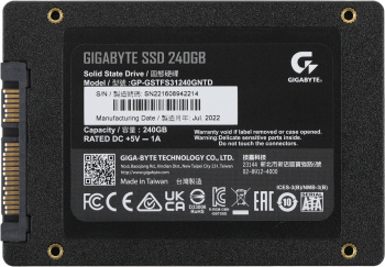 Накопитель SSD Gigabyte SATA-III 240GB GP-GSTFS31240GNTD