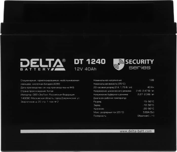 Батарея для ИБП Delta DT 1240