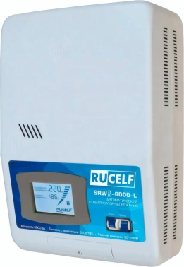 Стабилизатор напряжения Rucelf  SRW.II-6000-L