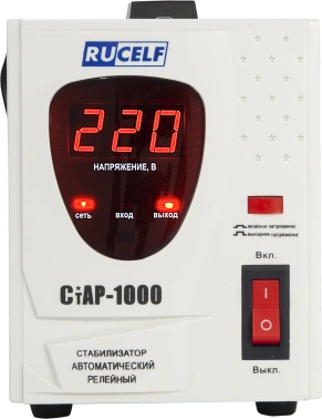 Стабилизатор напряжения Rucelf  СтАР-1000