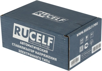Стабилизатор напряжения Rucelf Котел-1200 1.2кВА однофазный белый