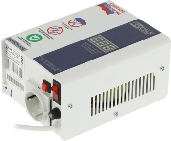 Стабилизатор напряжения Rucelf Котел-600 0.6кВА однофазный белый