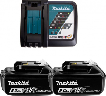 Батарея аккумуляторная Makita  BL1850Bx2 LXT