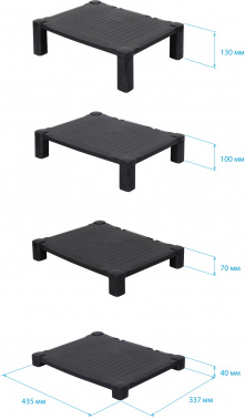 Подставка под монитор Бюрократ  Block