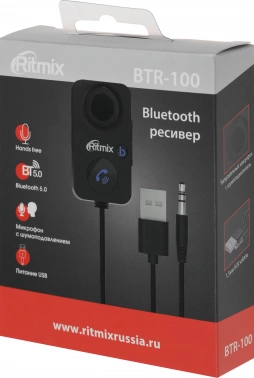 Автомобильный FM-модулятор Ritmix BTR-100