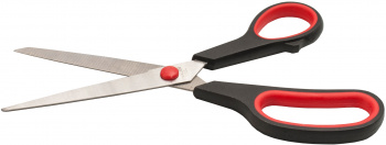 Ножницы Buro Ergo универсальные 210мм ручки с резиновой вставкой асим.