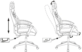 Кресло игровое Zombie  Driver