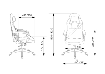 Кресло игровое Zombie  Driver