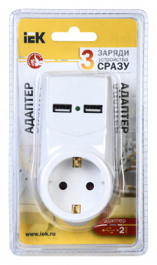 Адаптер-переходник IEK Т-01/01