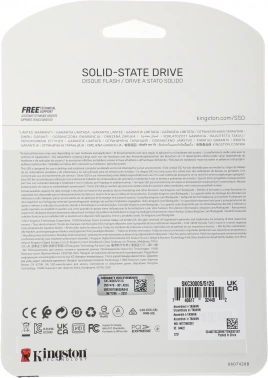 Накопитель SSD Kingston PCIe 4.0 x4 512GB SKC3000S/512G