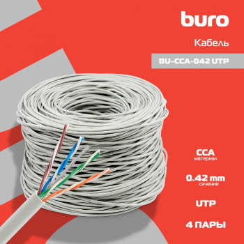 Кабель сетевой Buro BU-CCA-042