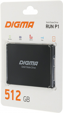 Накопитель SSD Digma SATA-III 512GB DGSR2512GP13T