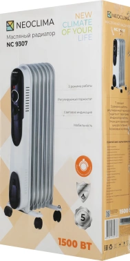 Радиатор масляный Neoclima NC 9307