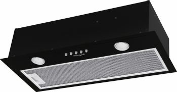 Вытяжка встраиваемая Weissgauff ALPHA 60 PB BL