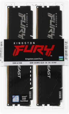 Память DDR5 2x16GB 4800MHz Kingston  KF548C38BBK2-32