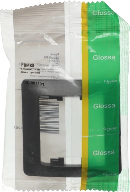 Рамка Schneider Electric Glossa GSL001301