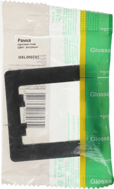 Рамка Schneider Electric Glossa GSL000701