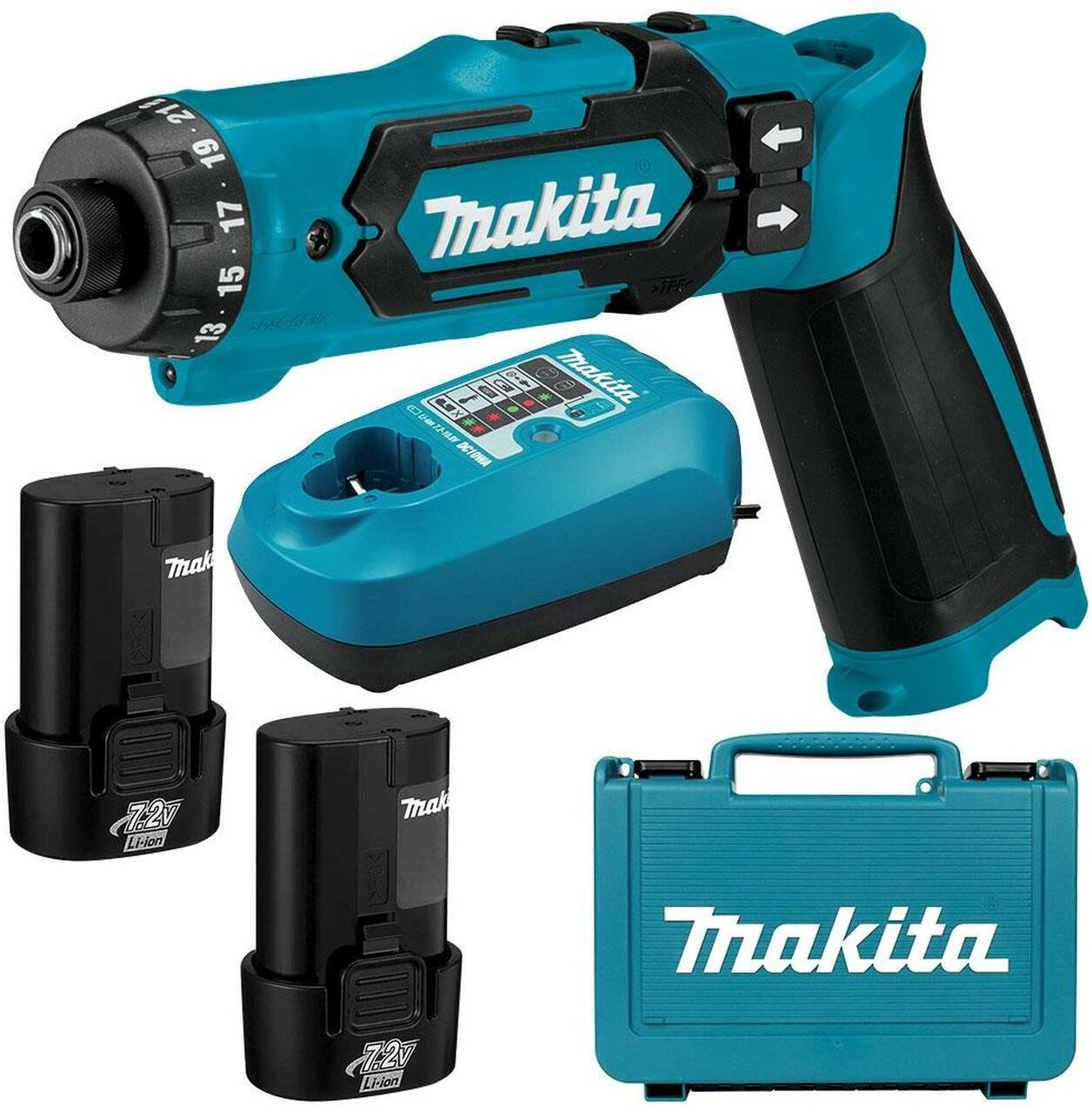  . Makita DF012DSE . : 6.35  (1/4) (  )