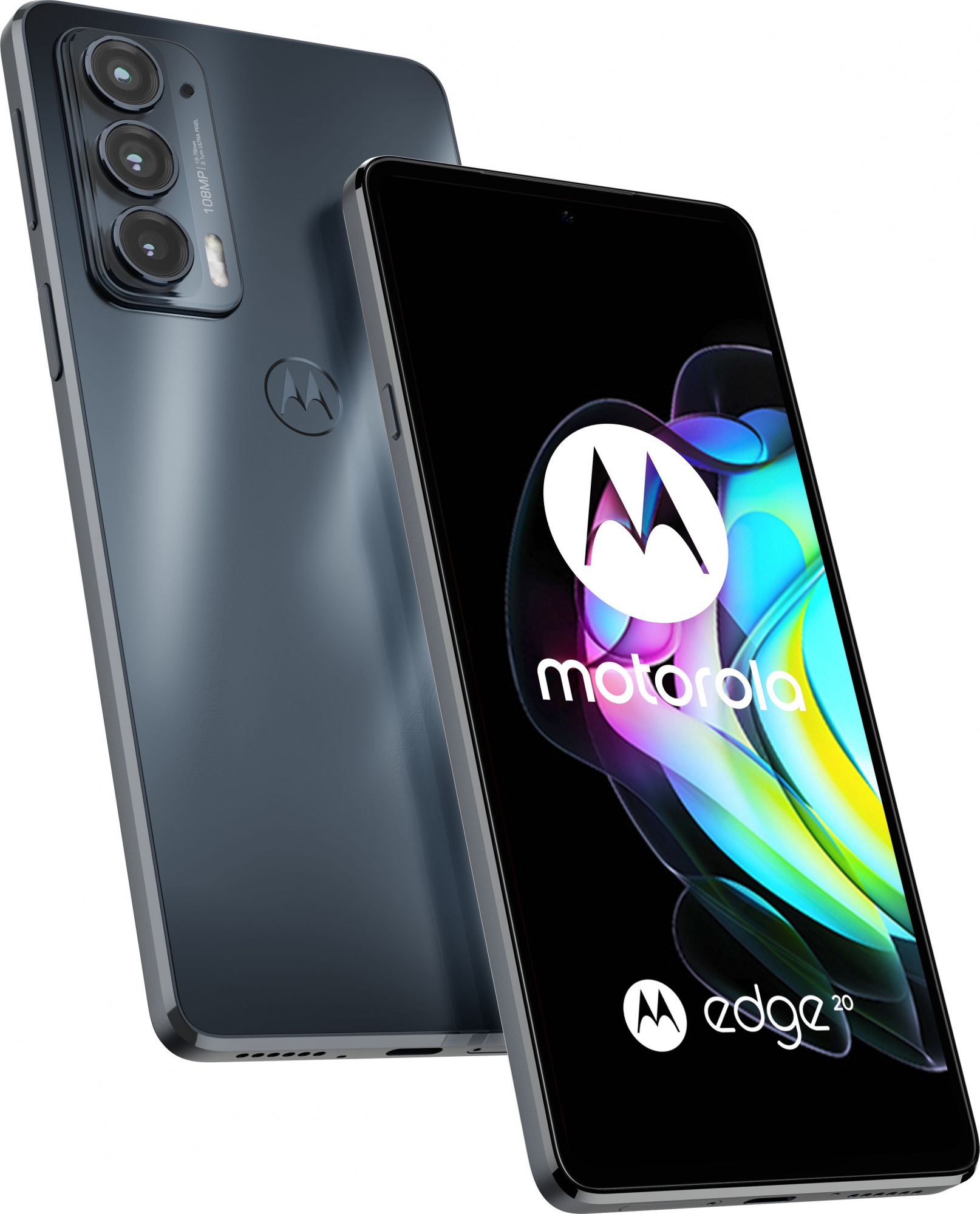 Смартфон Motorola XT2143-1 Edge 20 256Gb 8Gb серый моноблок 3G 4G 2Sim  6.67