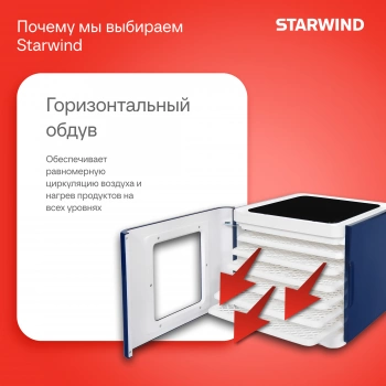 Сушка для фруктов и овощей Starwind SFD9534