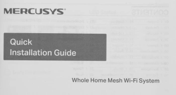 Бесшовный Mesh роутер Mercusys Halo H30G