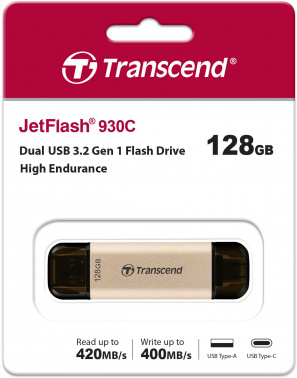Флеш Диск Transcend 128Gb Jetflash 930С
