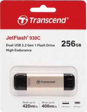 Флеш Диск Transcend 256Gb Jetflash 930С